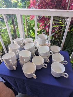 20 tea cups