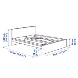 IKEA Malm Bed Frame 