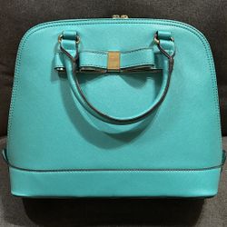 New Aqua Teal Purse Handbag
