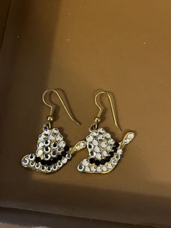 Cowboy Hat Earrings 