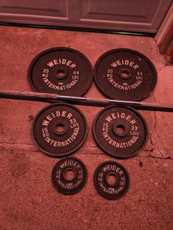Weider Olympic Weight set