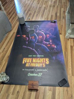 FNAF Promo Window Sign/Poster