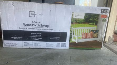 Wood Porch Swing