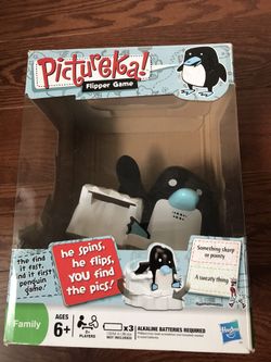 Hasbro, pictureKa! Flipper game, he spins, he flips, you find the pics!