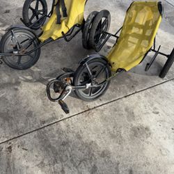 2 Vintage Banana Peel Bikes Whit Skyways Rims