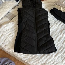 small zara vest puffer 