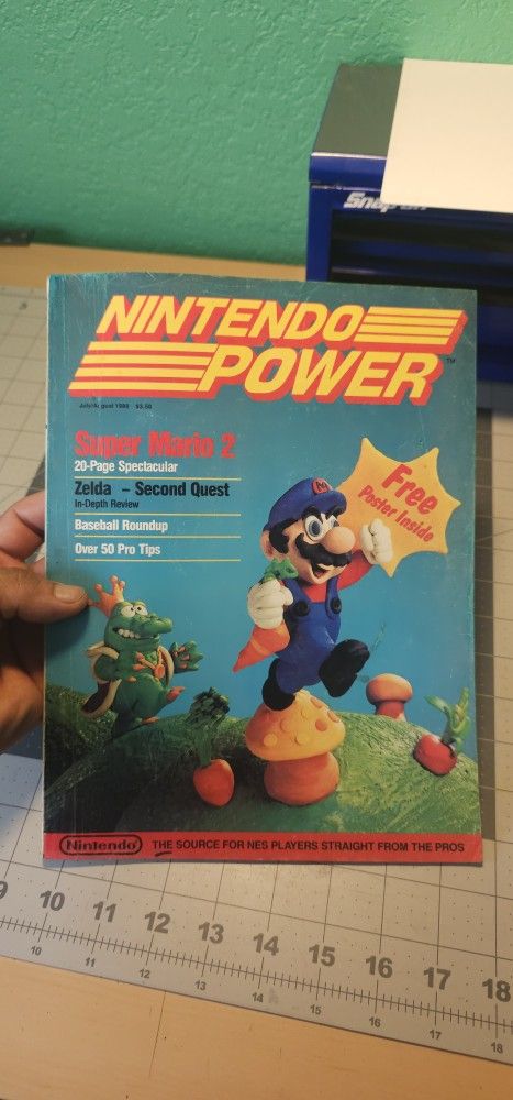 Nintendo Power Magazine 1st Ussue