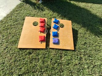 Cornhole Board Set with Bean Bags
