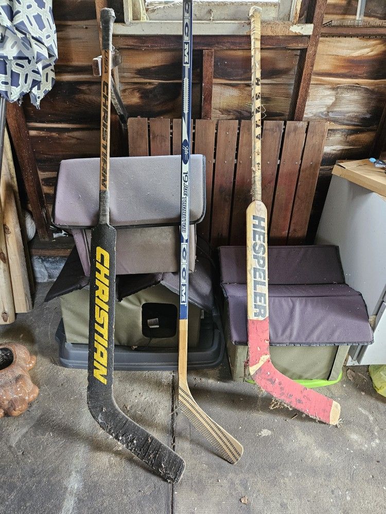 Hockey And Goalie Sticks