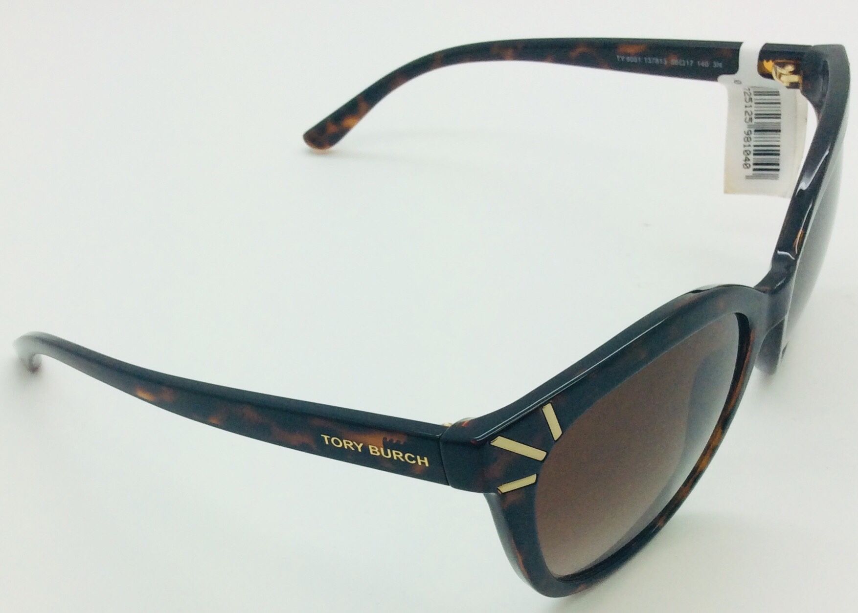 Tory Burch
Sunglasses, TY9051 BRAND NEW TORY BURCH CAT EYE TY 9051 137813 DARK TORTOISE  main image 2