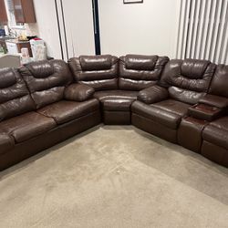 Leather Sofa Free