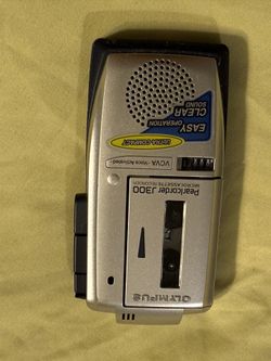 Olympus micro cassette recorder