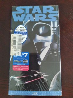 Star Wars A New Hope VHS Movie 