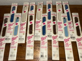 Coats Polyester All Purpose Zippers Lot