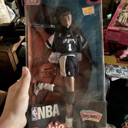 1998 NBA San Antonio SPURS African Barbie Mattel Authentic NBA Team Unifor