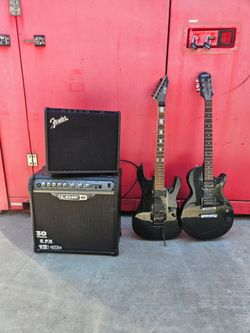 Guitar and amps