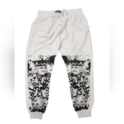 Carbon Size Medium White Joggers