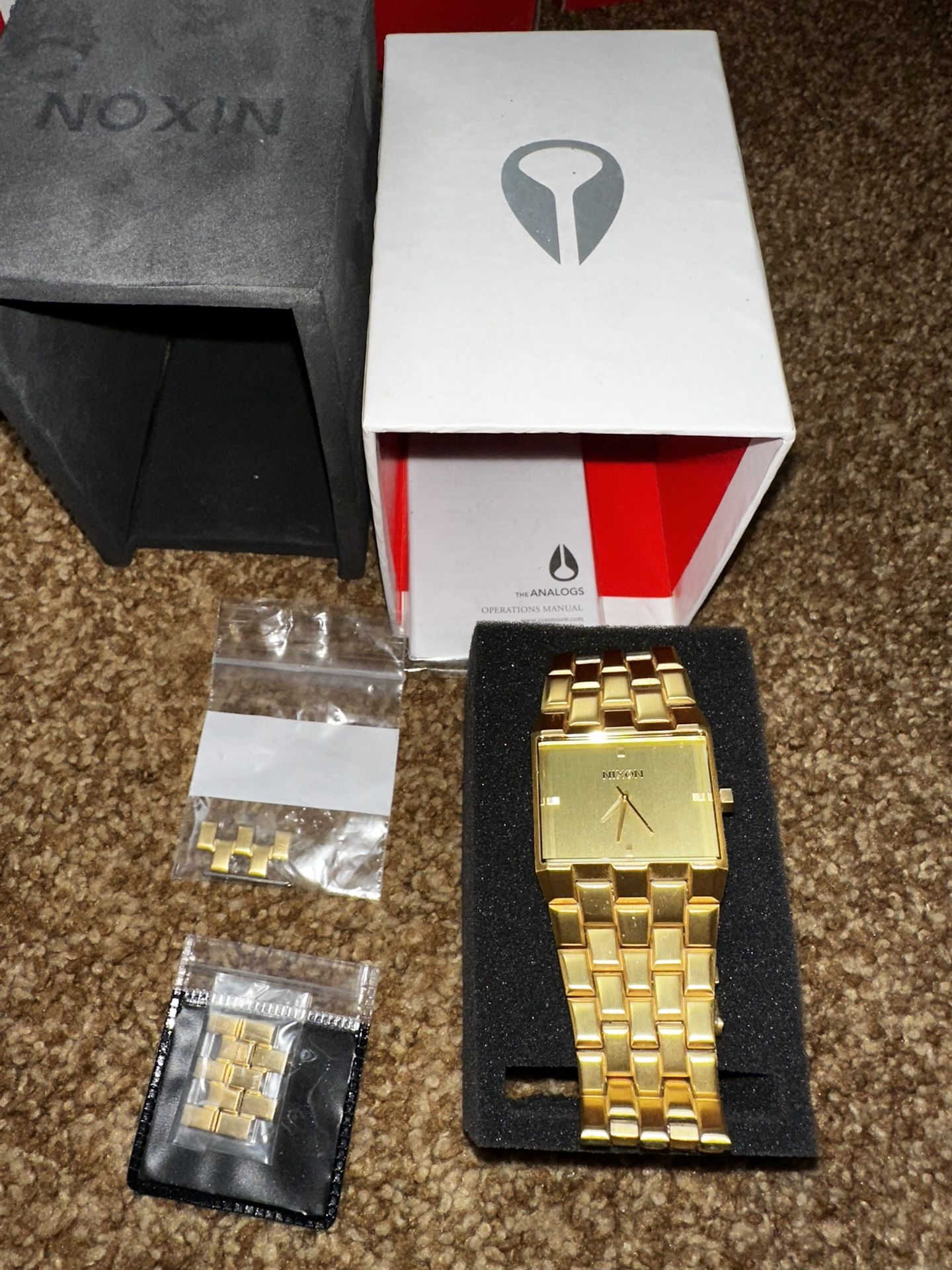 Nixon Golden The Ticket Watch