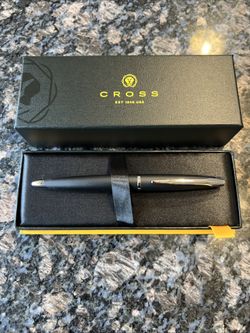 Cross Black Ballpoint Pen 