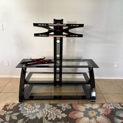 Flat Screen TV stand With Brackets and All Hardware 