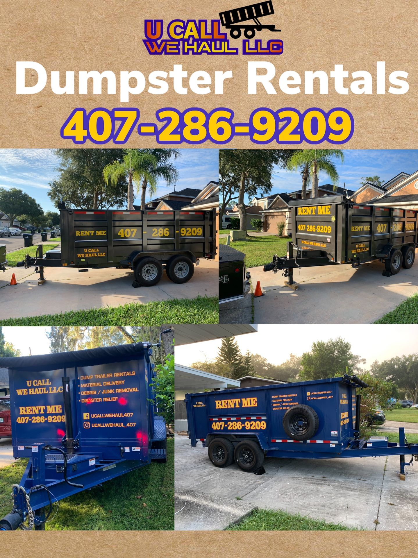 Dump Trailer 4 R3nt 