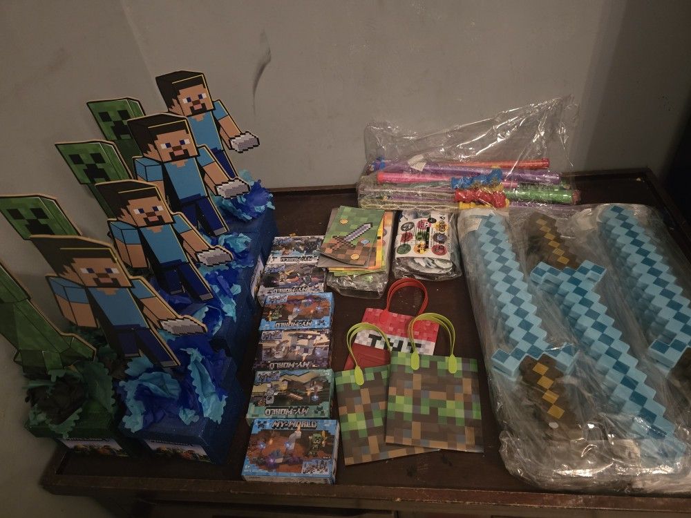 Minecraft Party Supplies