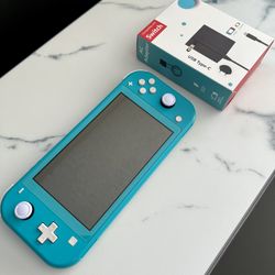 Nintendo Switch Lite (Turquoise) $120 OBO.