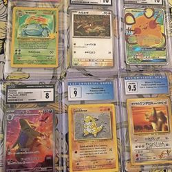 Pokemon Graded Card Lot/Slab Bundle! 