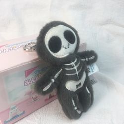Jellycat Skeleton Bob Bag Charm - BNWT