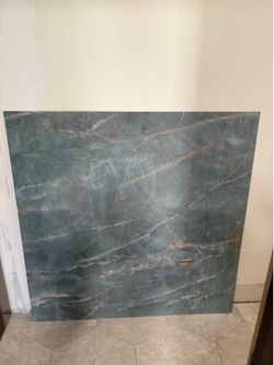 Maximo 48x48” Verde Green wall tile.