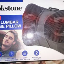 Brookstone Neck And Lumbar Massage Pillow 