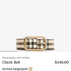 Burberry Belt  