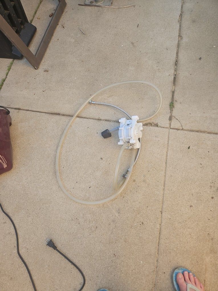 Foot Pedal Camper Sink Pump