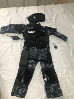 Kid’s Swat costume size 3-4