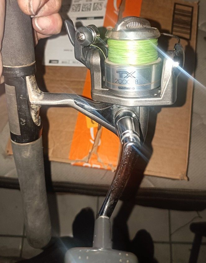 Unly Stick and Shimano Spin Casting Combo