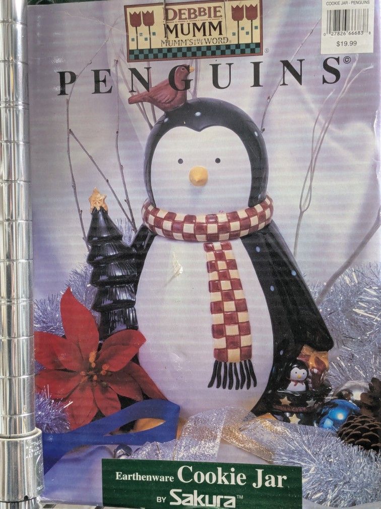 Penguin Cookie Jar