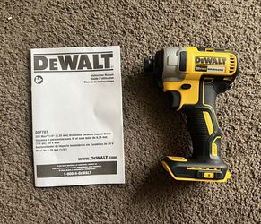 Dewalt Impact 1/4” Driver Brushless 20V (Tool Only Brand New)