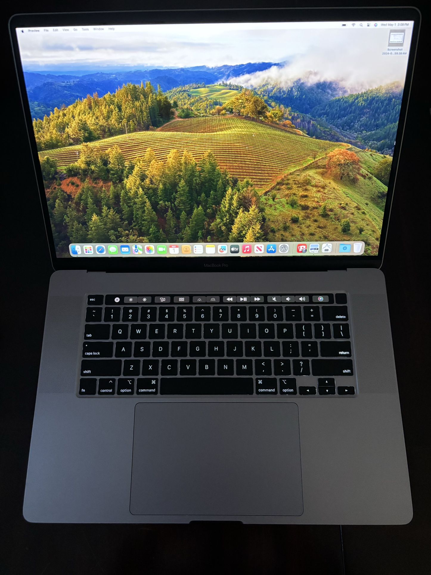 2019 16” Apple MacBook Pro Touch Bar 32 GB RAM 512 SSD & Warranty 