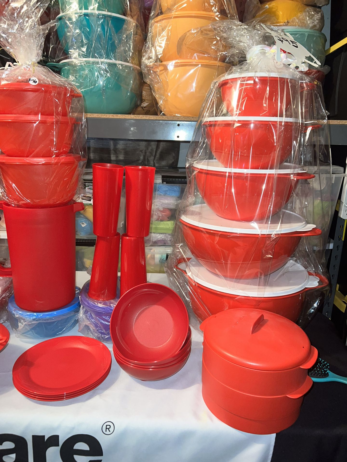 Tupperware . Kitchen Marinade Container , Freezer Keeper, Ice Cream  Storage. for Sale in San Bernardino, CA - OfferUp