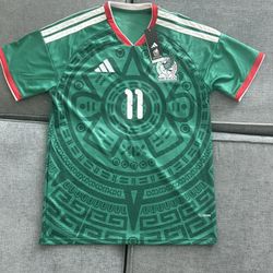 Mexico Home Jersey #11 Gimenez