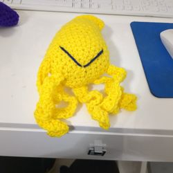 Squid Plushie Handmade 