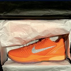 Brand New Nike Kobe 6  Protro Total Orange size 12 