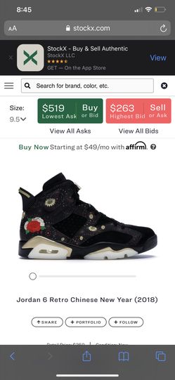 Air Jordan Retro 6 Chinese New Year