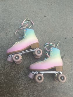 Rainbow Impala Quad Skates Size 9 Women’s