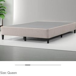 New 9" Standing Metal Smart Box Spring, Queen