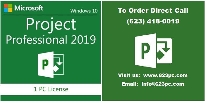 Microsoft Project 2019 / product key with USB install media