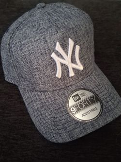 MLB New Era Yankees 9forty Charcoal Grey with white logo $30 price is firm