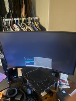 Samsung 27in curved monitor