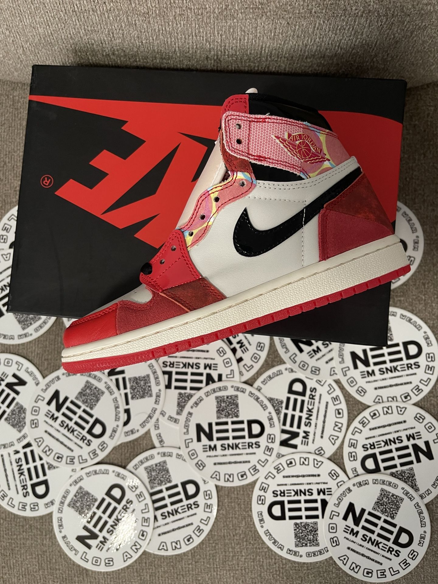 New- Jordan 1 High Next Chapter -spiderverse 4.5m