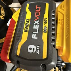 Dewalt 9,0 Ah Flex Vote 60v New 